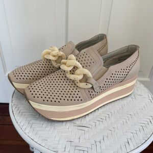 DV by Dolce Vita Beige Platform Shoes